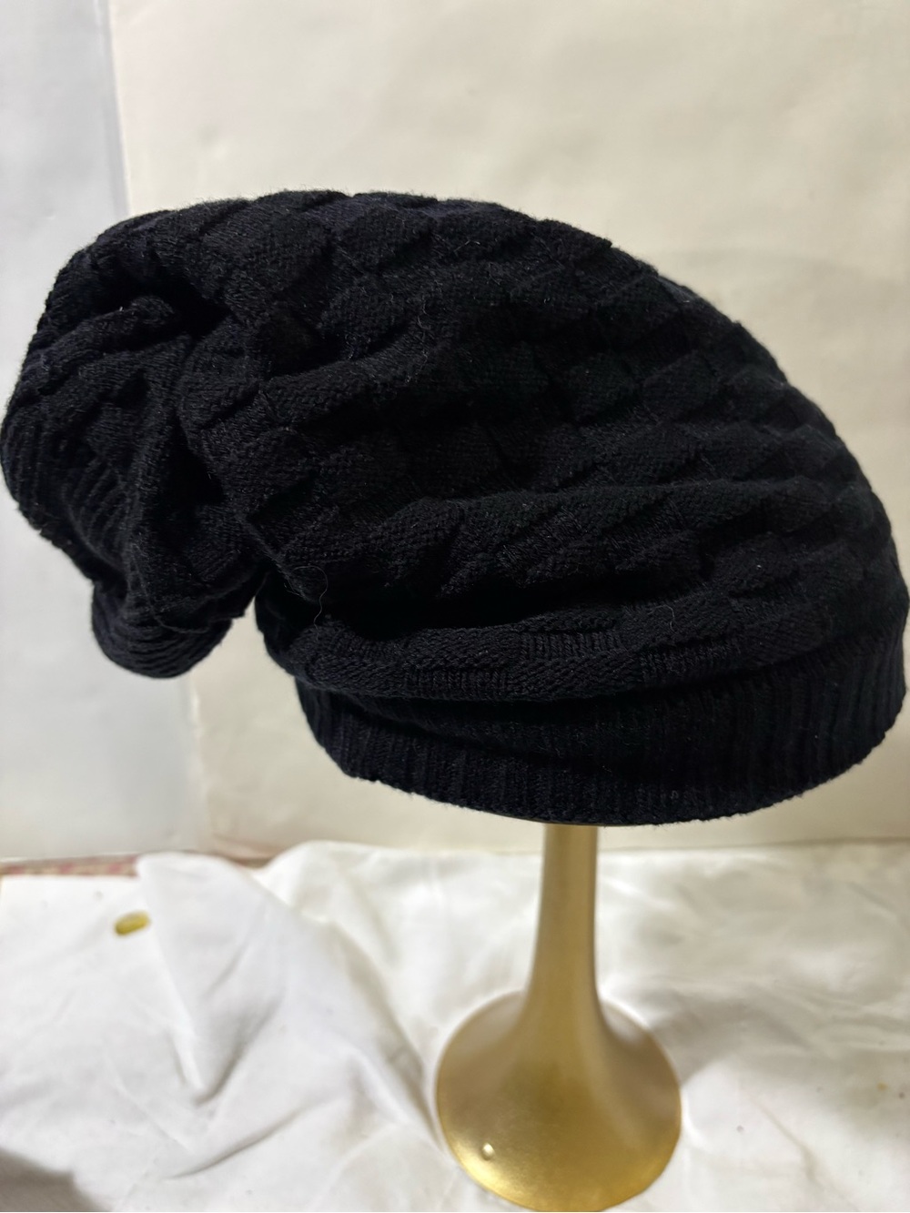 Zara men black Knit Beanie